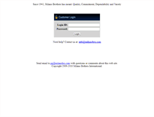 Tablet Screenshot of portal.milanobro.com